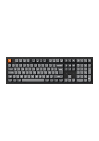 Keychron K10 Max Super Red Switch 1000 Hz Çift Atışlı Pbt Tuş Kapakları Rgb Aydınlatmalı Kablosuz Siyah Mekanik Klavye (K10M-H1-Tr)
