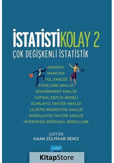 İstatistikolay 2  - Çok Değişkenli İstatistik - Nobel Akademik Yayıncılık