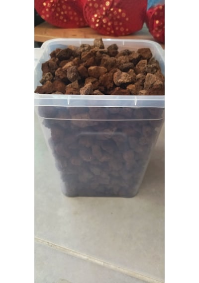 5 Lt Doğal Ponza Taşı Saksı Drenajı İçin Volkanik Taş Kaktüs, Sukulent, Orkide Ve Tüm Bitkiler İçin 5 Litre