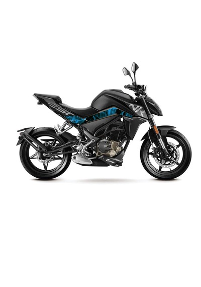 Cf Moto Nk 250 Kırmızı Duman Orta Sticker Etiket Modeli
