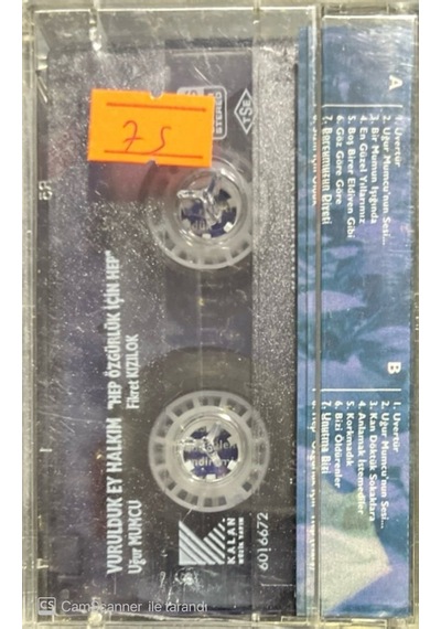 Plak Değildir Kaset Tir Vurulduk Ey Halkım Uğur Mumcu Kaset
