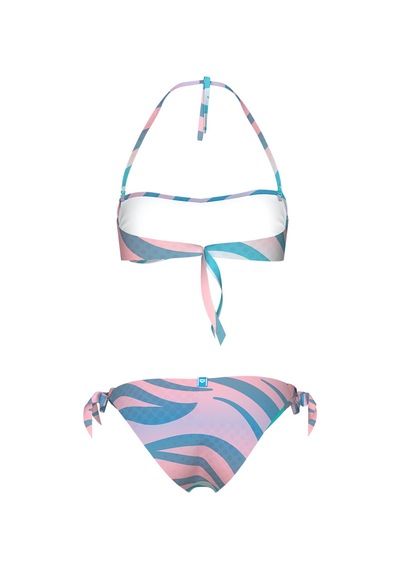 Arena Water Prints Kadın Çok Renkli Yüzücü Bikini 007083801 Çok Renkli