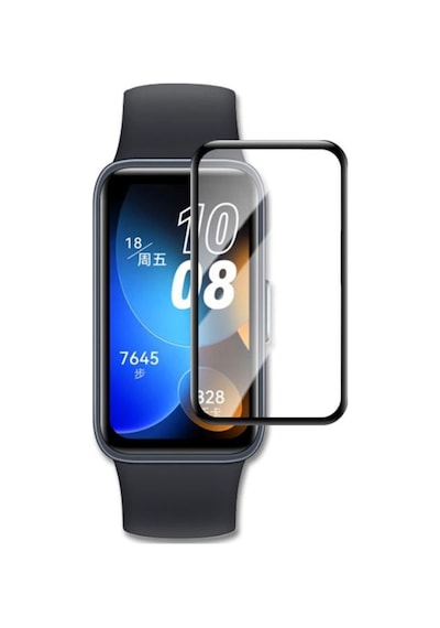 Huawei Band 7 Band 8 Ekran Koruyucu 3d Kavisli Full Kaplama Pmma
