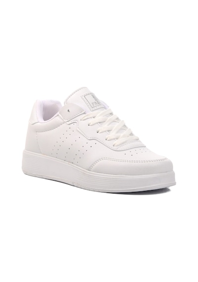 Beyaz Bağcıklı Unisex Sneaker 158 Beyaz