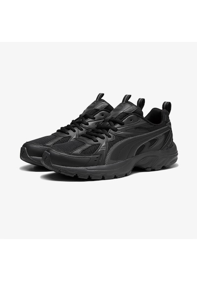 Puma Milenio Tech Unisex Siyah Spor Ayakkabı Düz 392322 Siyah