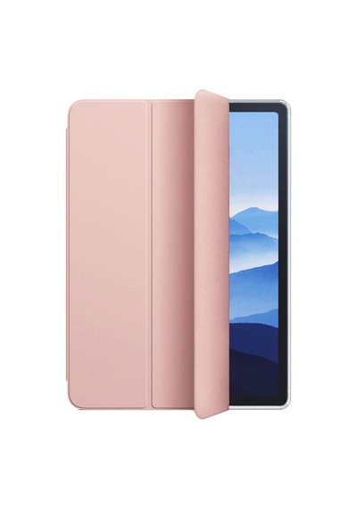 Lexroo İpad Uyumlu Air 5.nesil 2022 İçin Kılıf Slim Translucent Back Smart Cover Rose Gold - Rose Gold