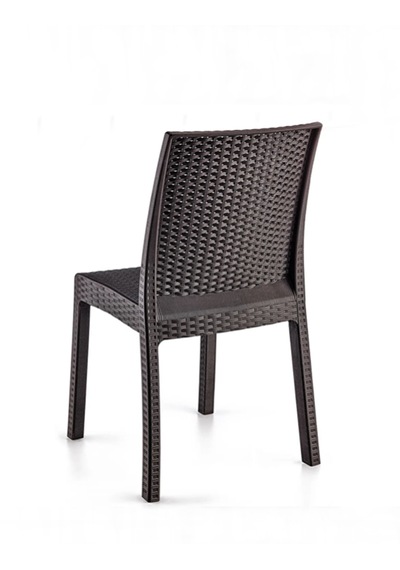 70x120 Cm Rattan 4 Kişilik Masa Seti Kolsuz Sandalye Acı Kahve 70x120 Cm Rattan 4 Kişilik Masa Seti Kolsuz Sandalye Acı Kahve