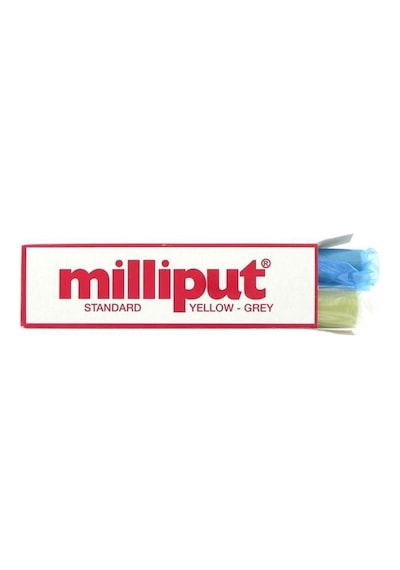 Milliput 01 Standart Tip Çift Bileşenli Epoksi Putty Macun - 2x56 112 Gram