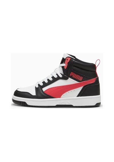 Puma Rebound V6 Mid Günlük Spor Ayakkabı C-pum393831j10p16 Siyah - Beyaz
