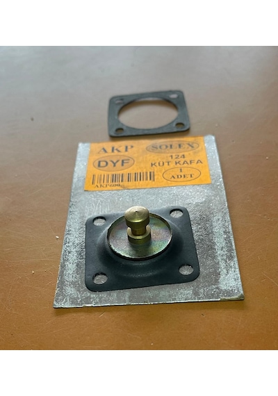 M124 Küt Kafa Karbüratör Kare Diyaframı Solex Akp 600 Üçüzler
