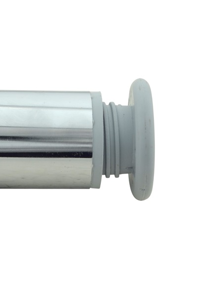 Ludıa Metal Ayarlanabilir 4 Adet Mobilya Ayağı Metal Tablalı 6cm Gri