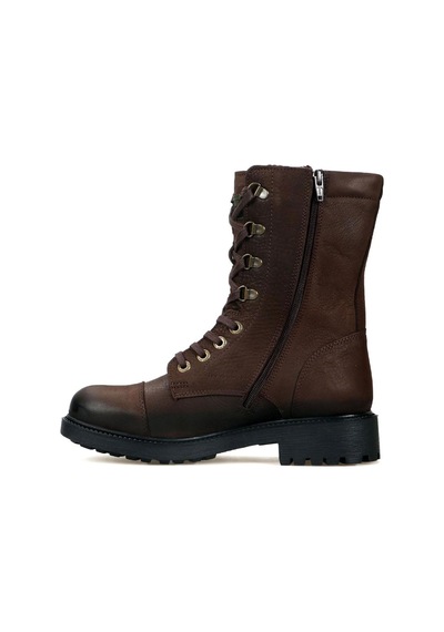 Hammer Jack Garson Boot Hakiki Deri Kahve Yıkama Nubuk Outdoor Kadın Bot Kahverengi