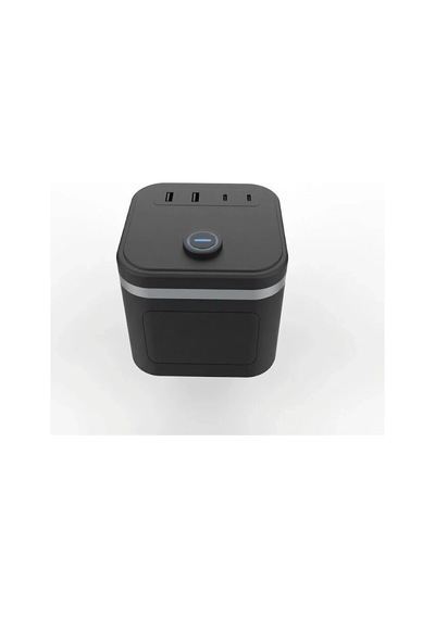 Termal Akım Korumalı Isıya Dalı 3 Lü Duvar Tipi Priz 2x Usb 2x Typce 3680 W
