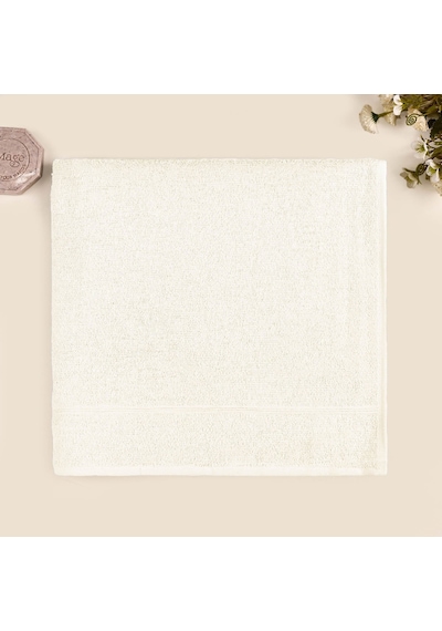 Mave Banyo Havlusu - Krem - 70x140 Cm Çok Renkli