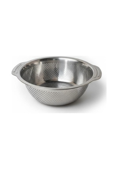 Paslanmaz Çelik Süzgeç, Kevgir 24cm Gri