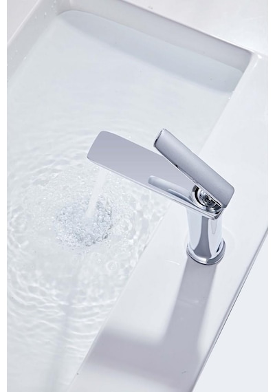 Forma Kısa Lavabo Bataryası Parlak Krom