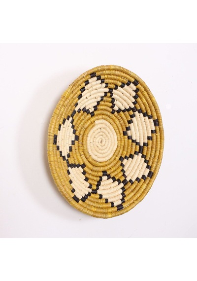 Huyana 40x9 Cm. Çift Katlı Deniz Sazı Duvar Tabağı