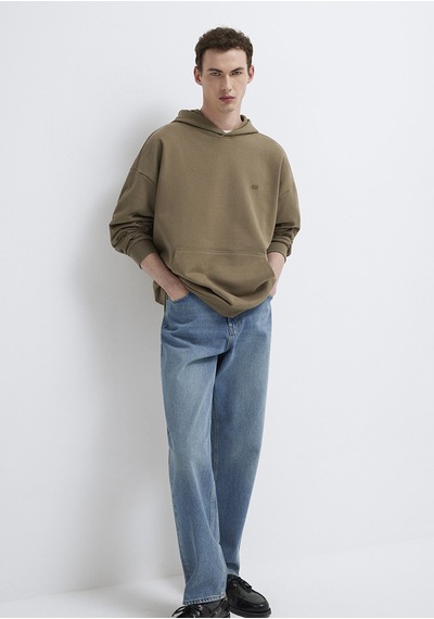 Mavi - Kapüşonlu Bej Sweatshirt 0s10416-71564 Bej