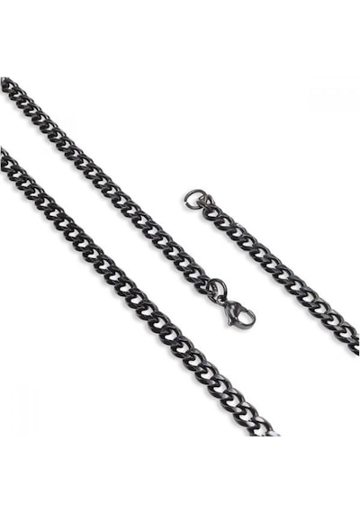 Çelik Erkek Zincir Kolye 1.6mm 9186 Siyah