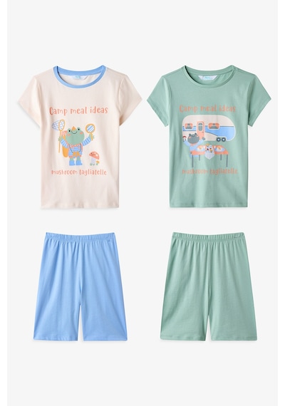 Penti Renkli Erkek Çocuk 2'li Pijama Takımı
