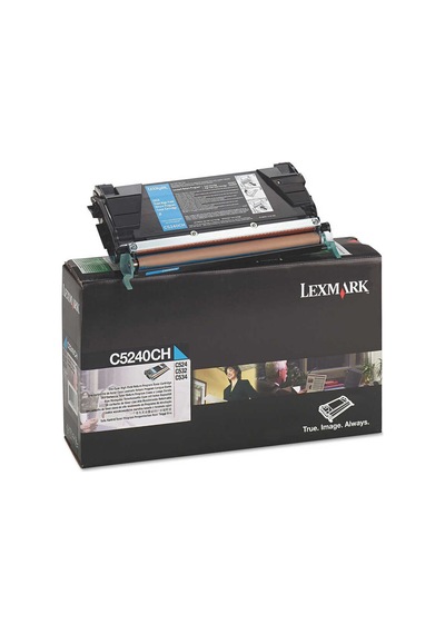 Lexmark C524-C5240Ch Mavi Toner Yüksek Kapasiteli