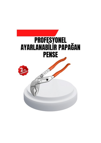 Nrzsnt Ayarlanabilir Kurbağacık Pense Boru Anahtarı Çelik Malzeme
