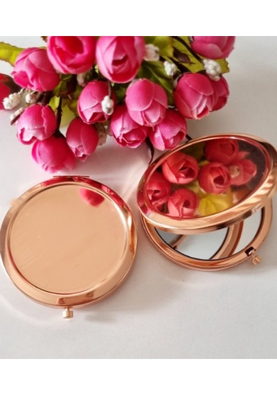 Promosyon Cep Aynası Rose Renk Çok Renkli