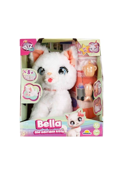 Bella İle Tanış, Oyun Zamanı Başlasın Sesli Ve İnteraktif Peluş Kedi Bella