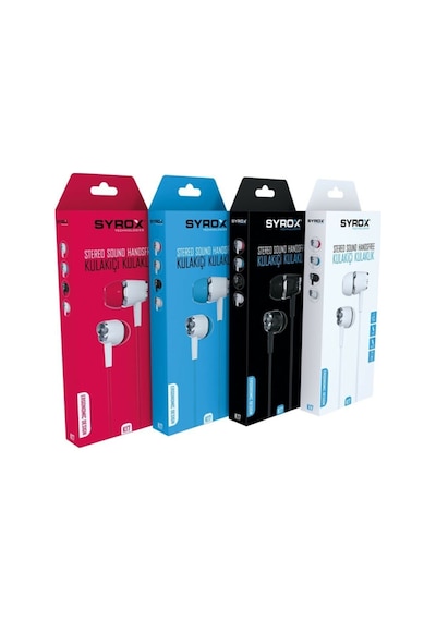 Syrox K17 Stereo Kulak İçi Kulaklık