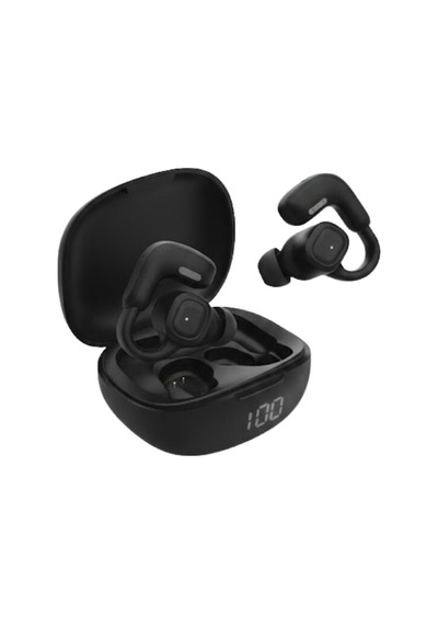 Açık Tasarım Kablosuz Bluetooth Spor Kulaklık Led Ekranlı 1