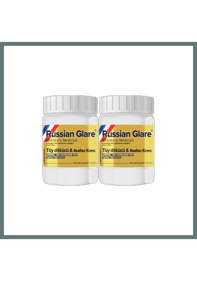 Bezos Russ Glare Tüylere Krem Nano 2li X 50 Ml Russ Merhemi Ventra
