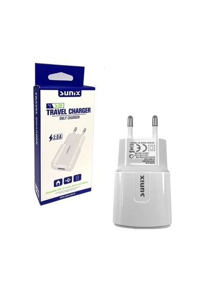 2.1 Amper Şarj Adaptörü Tek Başlık 12w 5v 2.1a Şarj Aleti