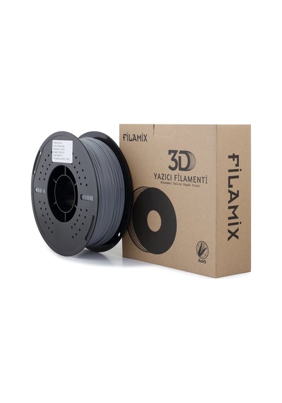Filamix Pla+ Taş Gri Filament 1,75mm 1kg - Bisiparisver