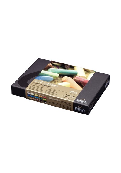 Rembrandt Soft Pastel Boya 15'Li General Selection Yarım  Boy