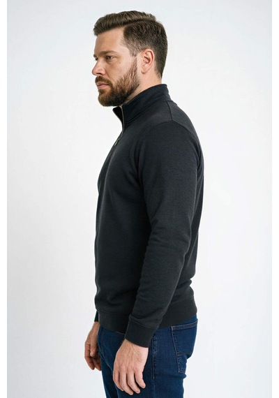 Defacto Regular Fıt Sweatshirt H1658ax26spbk81 Siyah-bk81