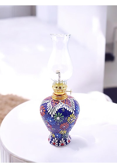 Sharp&art Çini El Işlemesi Dekoratif Gaz Lambası 13458990