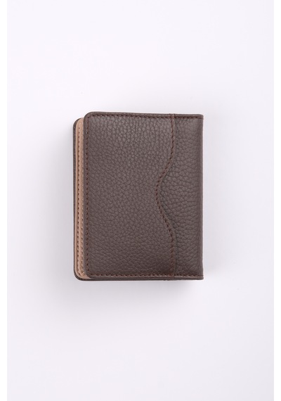 Ancora Leather Hakiki Deri Kartlık-26207 Kahverengi - Camel
