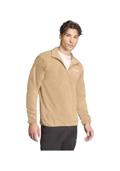 Adidas Multi Essentials Erkek Bej Dik Yaka Sweatshirt Bej