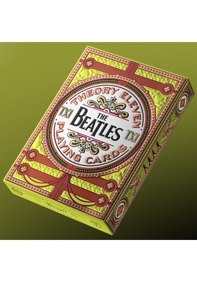 Theory11 The Beatles Green Oyun Kağıdı Kartı Kartları Destesi Koleksiyonluk