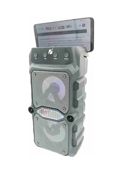 Hubrendy  Çift Çıkışlı Güçlü Bataryalı Kablosuz Yüksek Ses Kaliteli Bluetooth Hoparlör