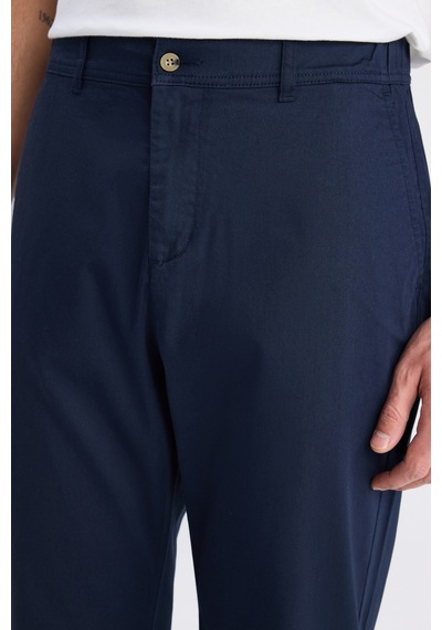 D's Damat Ds Damat Comfort Fit Lacivert Gabardin Chino Pantolon 6hcc3ı303778m Çok Renkli