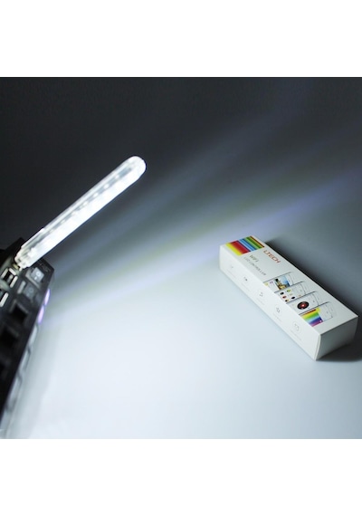 Unichrome Appa Taşınabilir 8 Ledli Büyük Flash USB Led Işık Gece Lambası Çok Renkli
