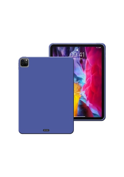 Apple Uyumlu iPad Pro 12,9 İnç 6. Nesil A2436 , A2437 , A2764 Rubber Yıkanabilir Silikon Kılıf Arka Kapak