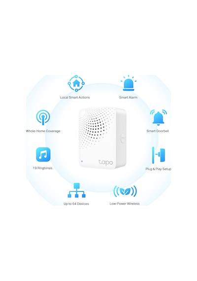 TP-Link Tapo TP-H100 Alarm Özellikli Kablosuz Akıllı Dağıtıcı