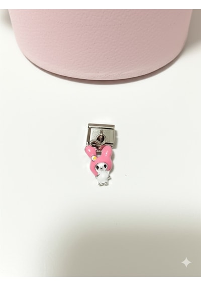 Hello Kitty İtalyan Bileklik Charmı Pembe