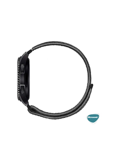 Microsonic Huawei Watch Fit 4 Pro Hasırlı Kordon Woven Sport Loop