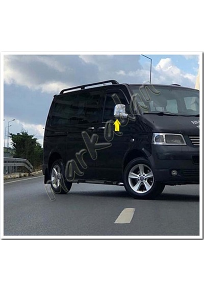 Vw T5 Transporter Krom Ayna Kapağı 2003 - 2010 2 Parça Abs Krom