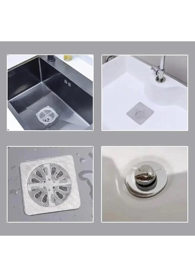 3b Trend 20 Adet Banyo Gider Süzgeci, Lavobo Süzgeci, Gider Kapağı, Sineklik, Böcek Önleyici