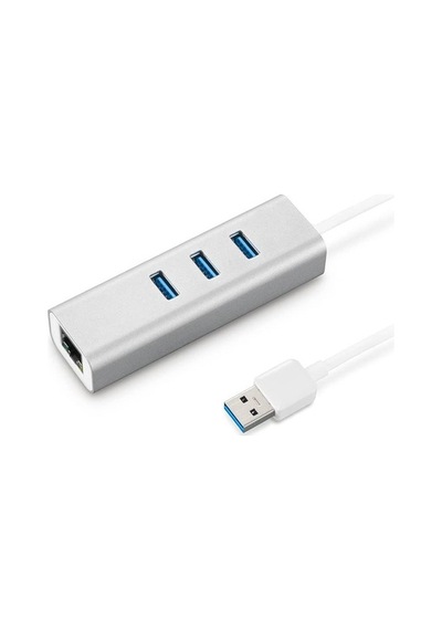 Daytona Fc06 Usb To 3 Usb Ethernet Kablolu Çevirici Hub