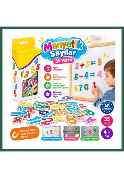 Bezos 9223 Manyetik Sayılar Bzs01